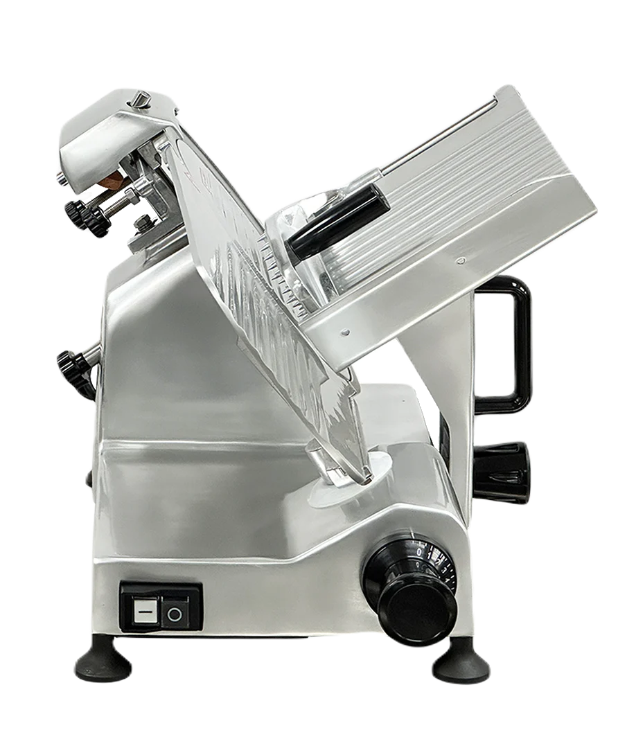 BakeMax BMMSM10 Commercial Countertop Gravity Feed 10" Meat Slicer, 120V