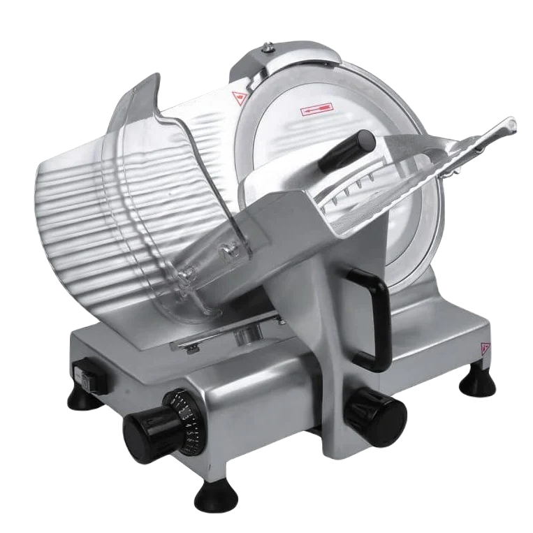 BakeMax BMMSM12 Commercial Countertop Gravity Feed 12 Inch Meat Slicer
