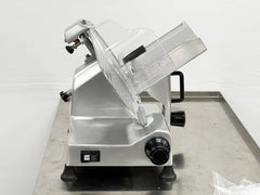 BakeMax BMMSM12 Commercial Countertop Gravity Feed 12 Inch Meat Slicer