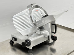 BakeMax BMMSM12 Commercial Countertop Gravity Feed 12 Inch Meat Slicer