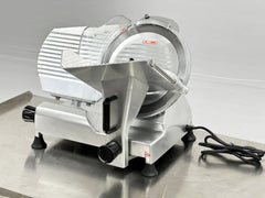 BakeMax BMMSM12 Commercial Countertop Gravity Feed 12 Inch Meat Slicer