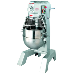 BakeMax BMPM030 Commercial 30-Quart Floor Model 3-Speed Gear-Driven Planetary Mixer (120V)