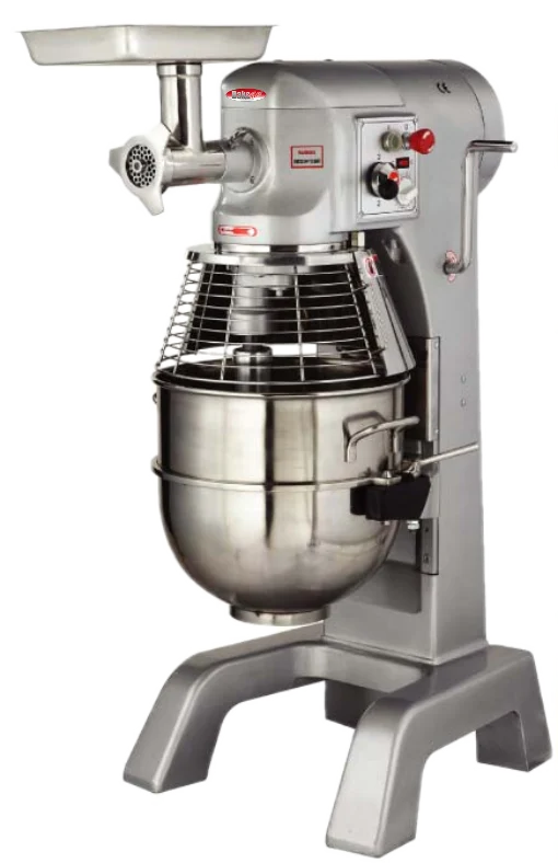 BakeMax BMPM040 Commercial Floor Model 40-Quart 3-Speed Gear Driven Planetary Mixer