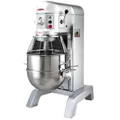 BakeMax BMPM060 Commercial 60-Quart 4-Speed Gear-Driven Floor Planetary Mixer (3 HP)