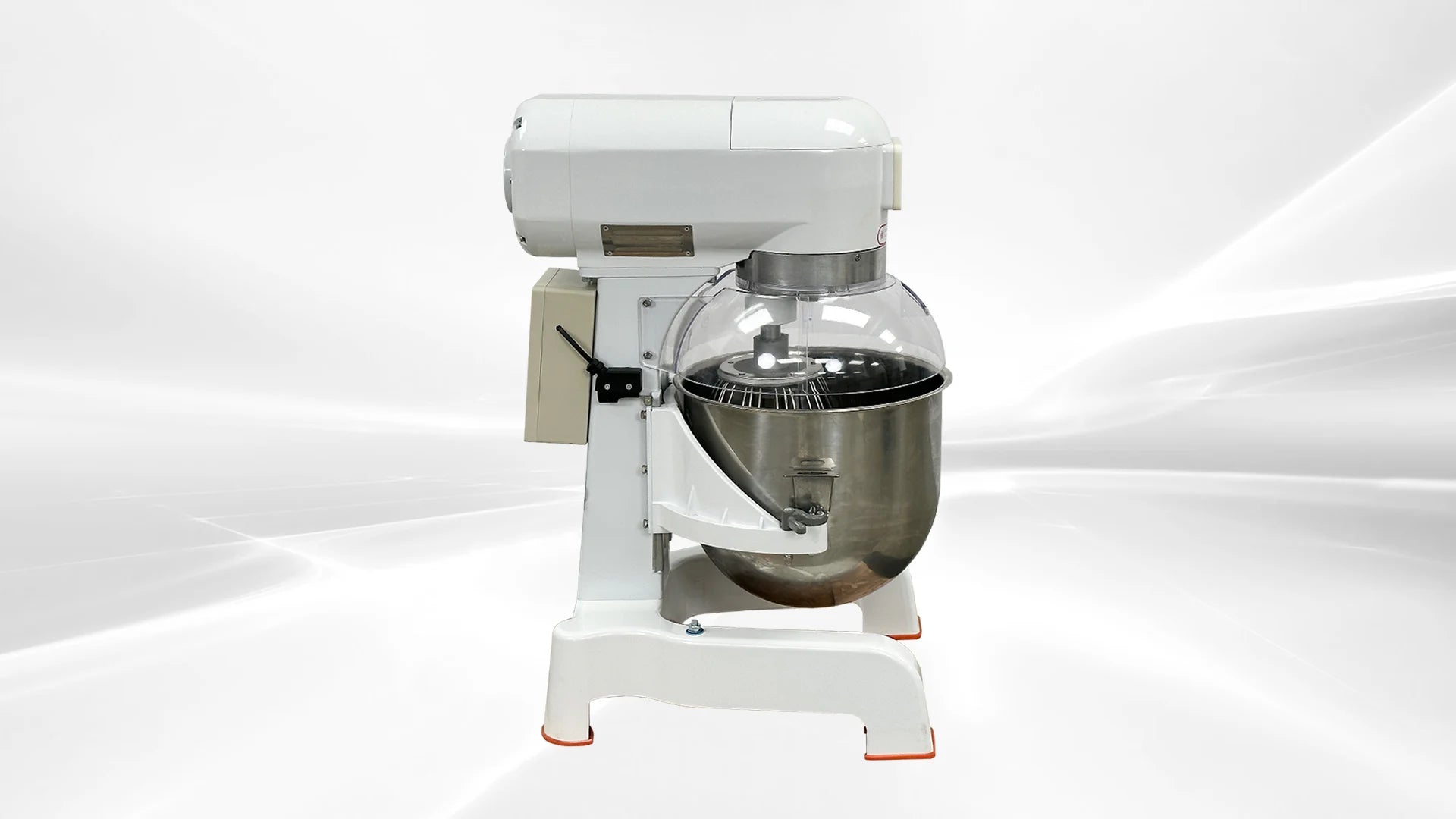 BakeMax BMPME20 Floor Model Economy 20-Quart 3-Speed Gear Driven Planetary Mixer