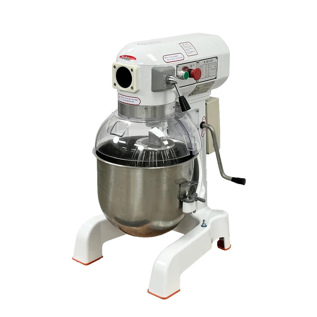 BakeMax BMPME20 Floor Model Economy 20-Quart 3-Speed Gear Driven Planetary Mixer