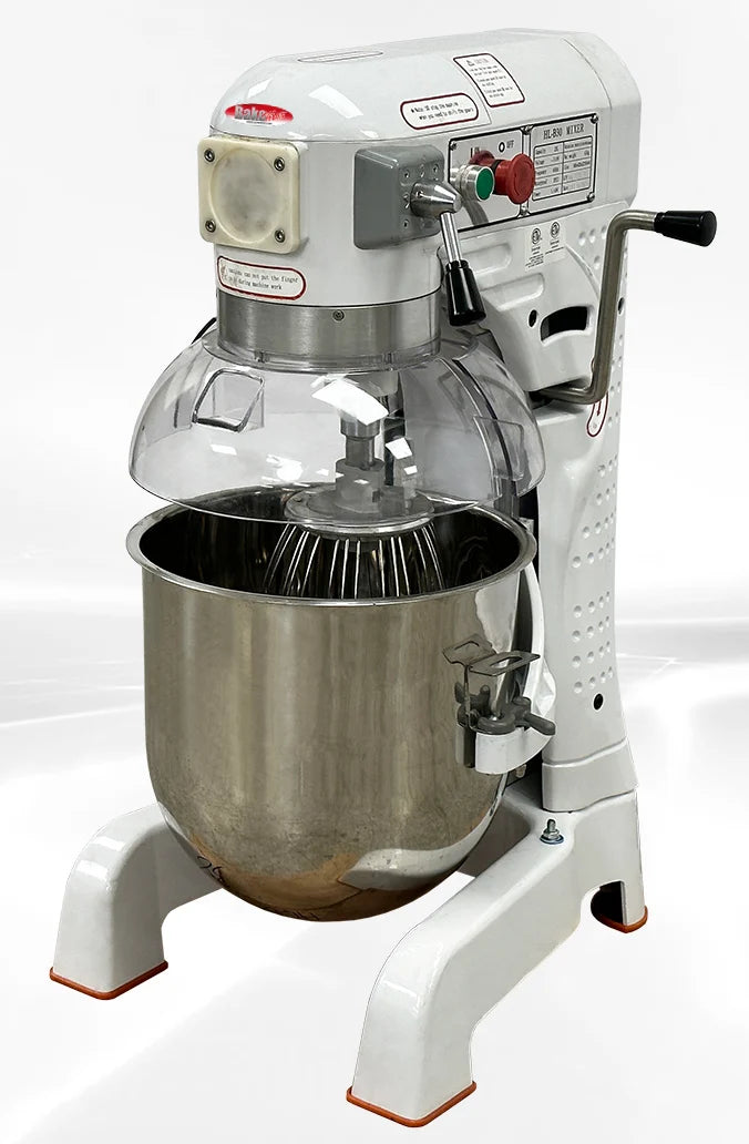 BakeMax BMPME30 Floor Model Economy 30-Quart 3-Speed Gear Driven Planetary Mixer