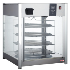 BakeMax BMPW418 Titan Series Countertop Electric 4-Tier 18" Rotating Pizza Warmer