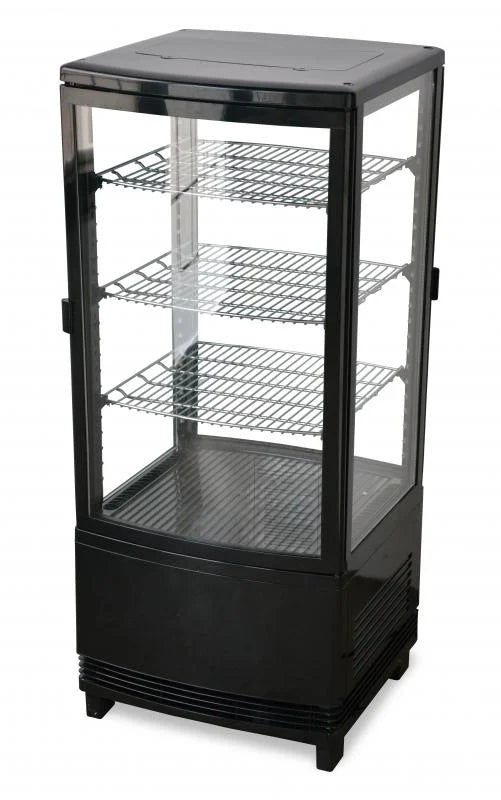 BakeMax BMRCD02 Titan Series Countertop Refrigerated Display Case (2-Door Pass-Through)