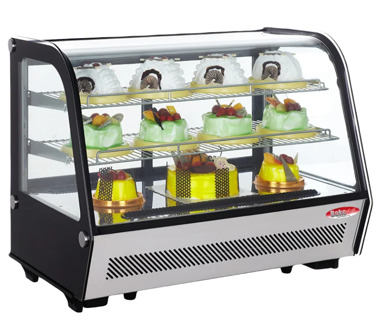 BakeMax BMREF35 Titan Series 35-Inch Countertop Refrigerated Display Case