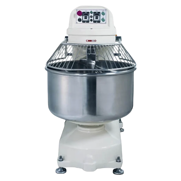 BakeMax BMSM030 30kg (66 lb) 2-Speed Floor Model Dough Spiral Mixer, 220V 3Ph