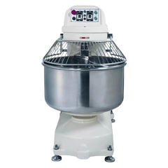 BakeMax BMSM030 30kg (66 lb) 2-Speed Floor Model Dough Spiral Mixer, 220V 3Ph