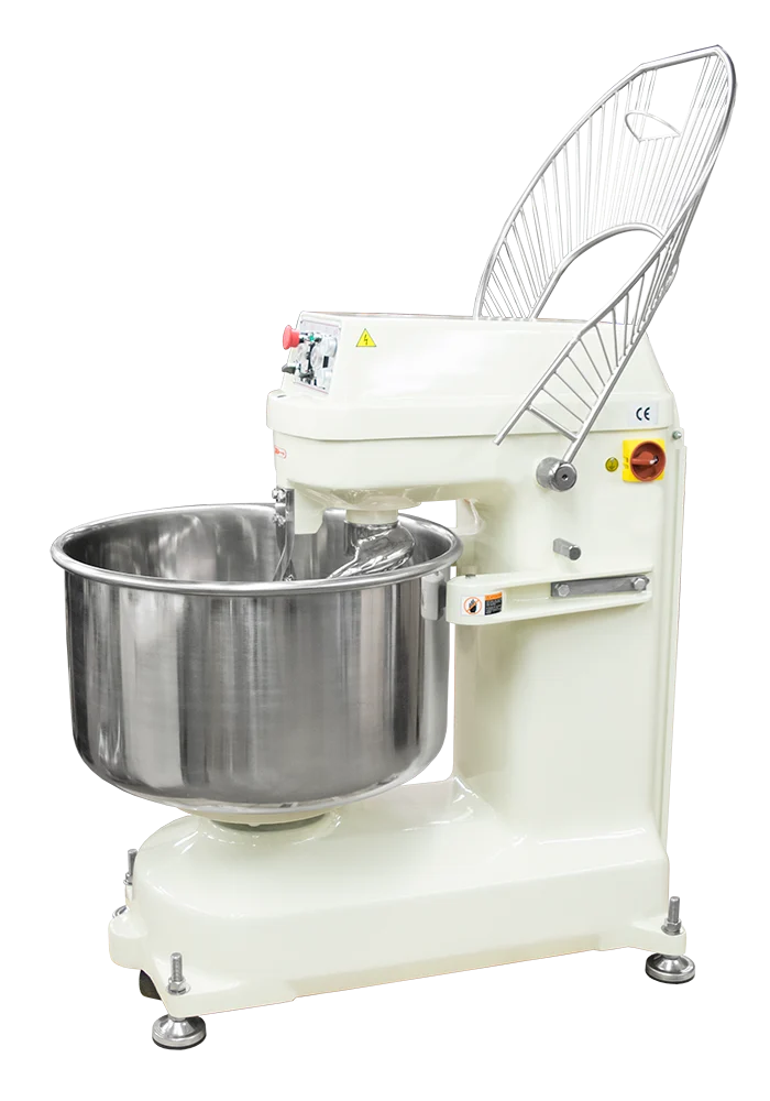 BakeMax BMSM030 30kg (66 lb) 2-Speed Floor Model Dough Spiral Mixer, 220V 3Ph