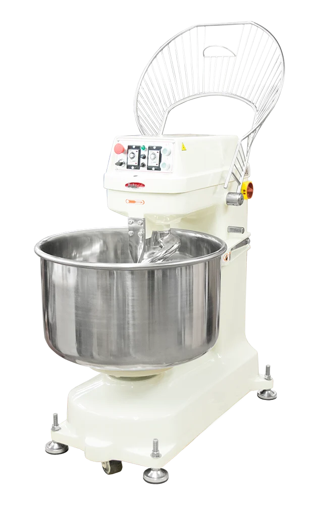 BakeMax BMSM030 30kg (66 lb) 2-Speed Floor Model Dough Spiral Mixer, 220V 3Ph