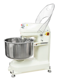 BakeMax BMSM050 50kg (110 lb) 2-Speed Floor Model Dough Spiral Mixer - 220V 3Ph