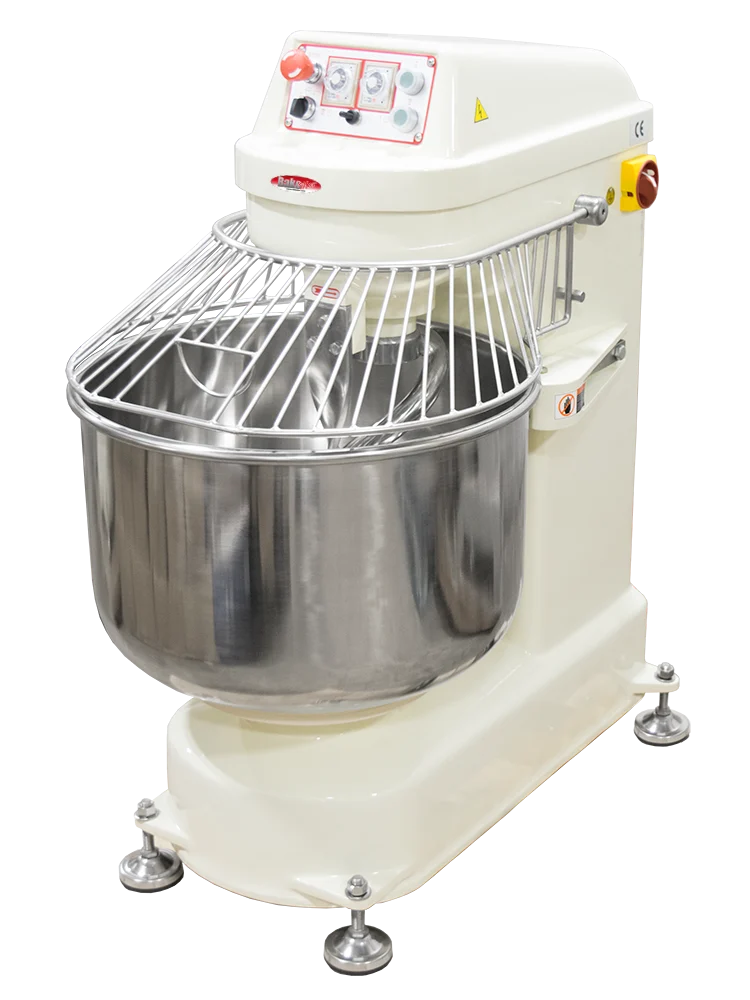 BakeMax BMSM070 Heavy Duty 2-Speed Floor Model 70kg (154 lb) Spiral Dough Mixer