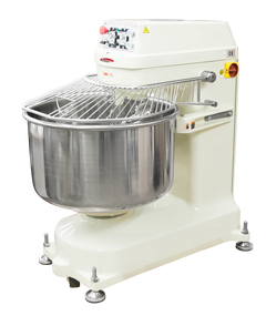 BakeMax BMSM080 Heavy-Duty Floor Model 2-Speed 80kg Spiral Dough Mixer (220V 3Ph)