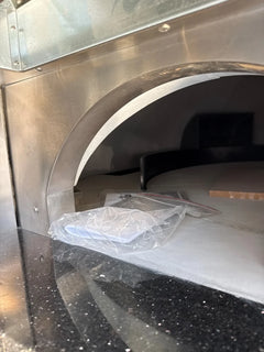 BakeMax BMSPO02 Commercial Floor Model Gas Rotating Pizza Oven