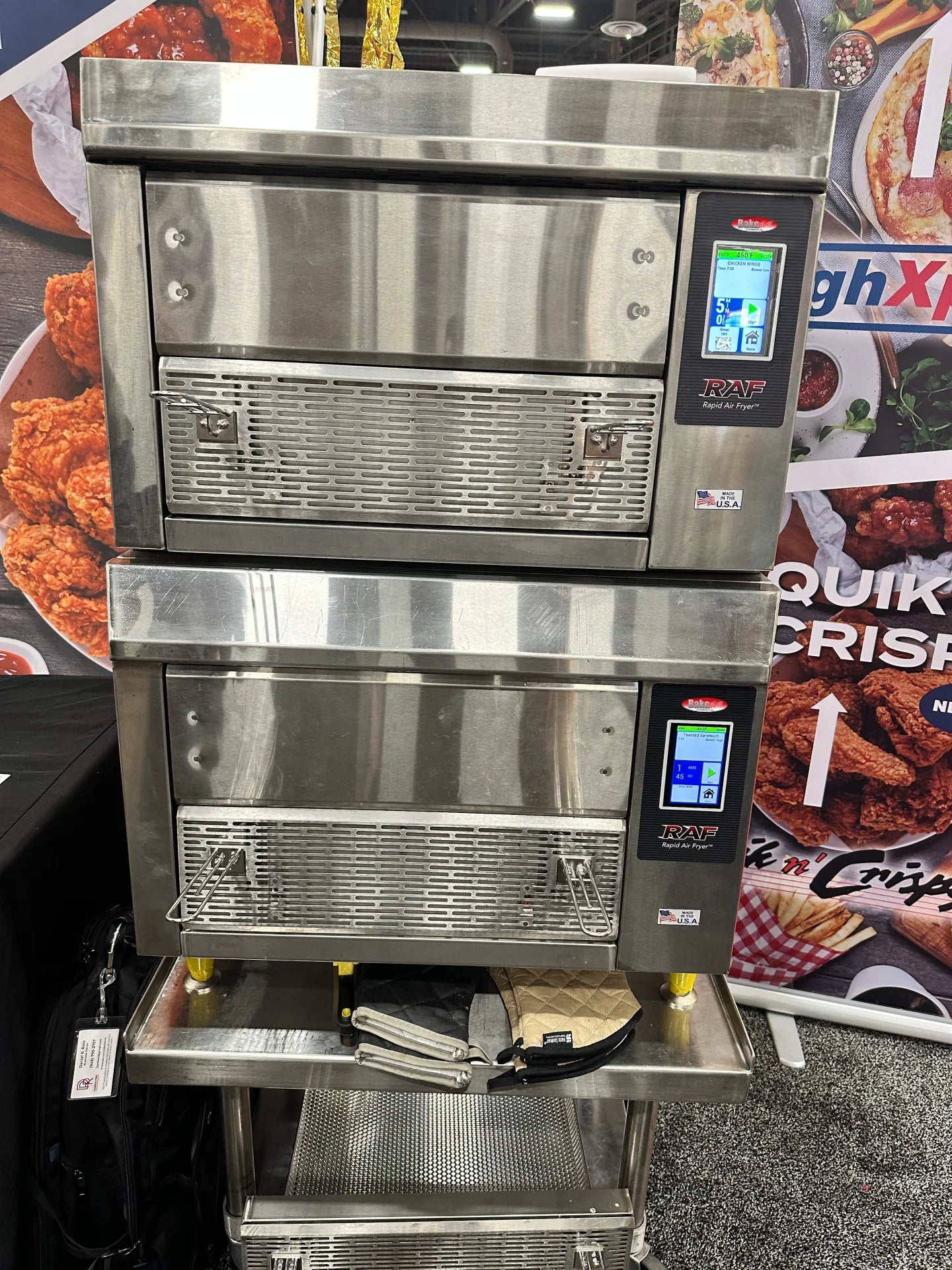 BakeMax BMSRAF Commercial Countertop Greaseless Forced Air Fryer (208/240V, 1Ph)
