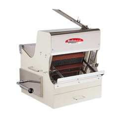 BakeMax BMSS001 Countertop Electric Artisan Safety Bread Slicer – 5/8" Slice Thickness