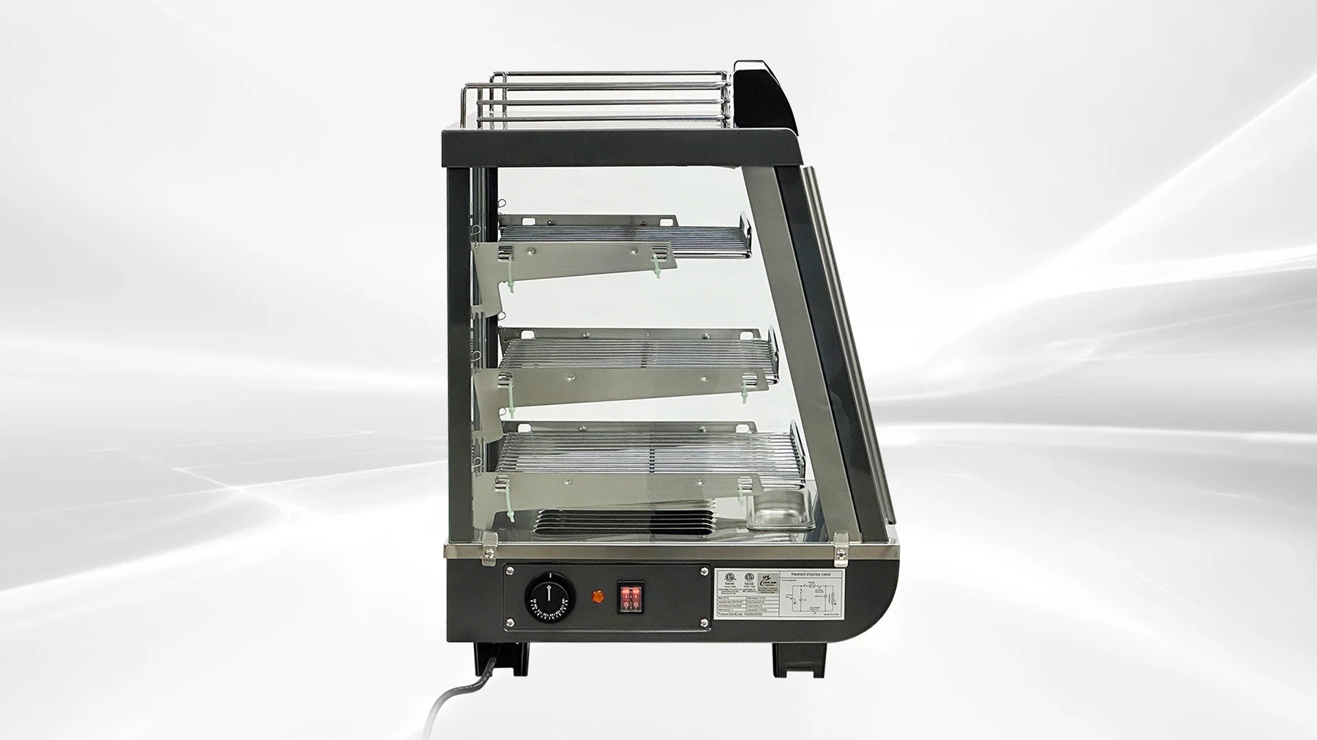 BakeMax BMTSC14 Titan Series Countertop 14" Electric Heated Display Case