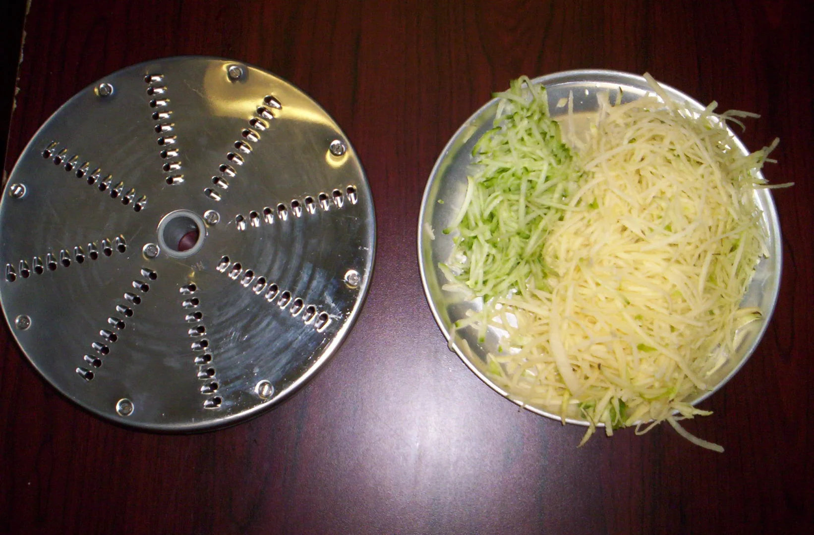 BakeMax BMVC001 Commercial Countertop Electric Vegetable Slicer and Grater