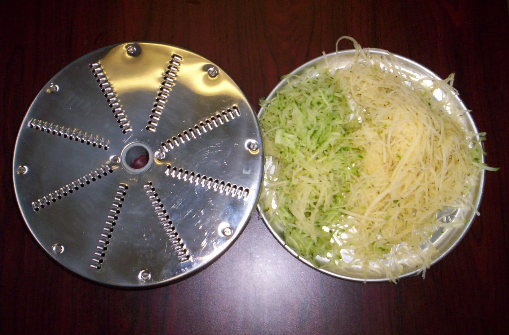BakeMax BMVC001 Commercial Countertop Electric Vegetable Slicer and Grater