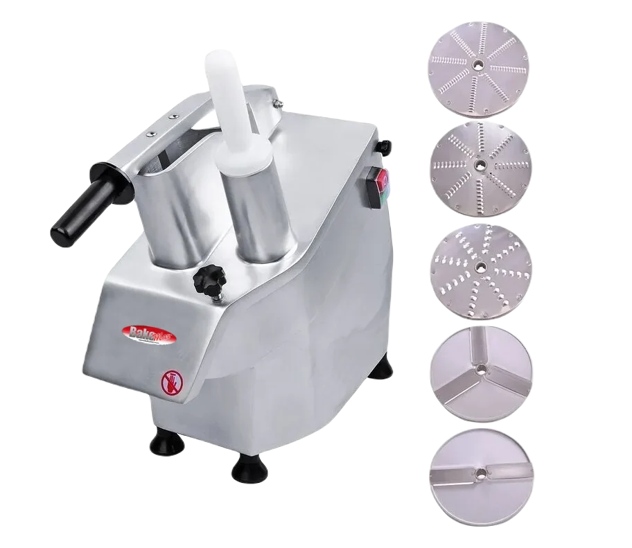 BakeMax BMVC001 Commercial Countertop Electric Vegetable Slicer and Grater