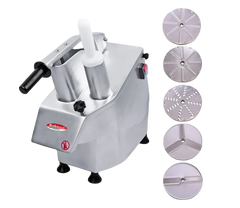 BakeMax BMVC001 Commercial Countertop Electric Vegetable Slicer and Grater