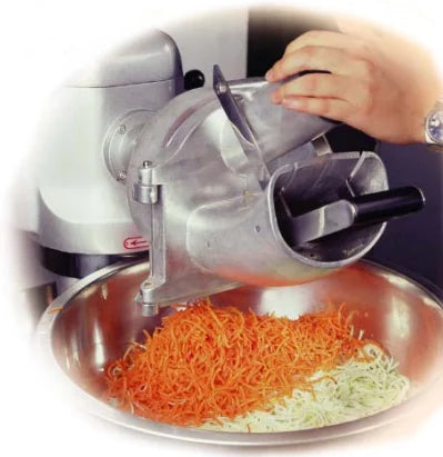 BakeMax BMVS001 Vegetable Slicer & Cheese Grater Attachment for Mixers #12 Hub