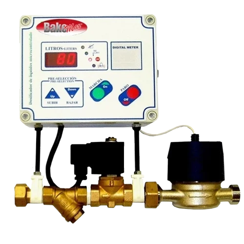BakeMax BMWM010 Wall Mounted Digital Water Meter (3000 L/hr, 120V)