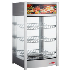BakeMax Titan Series BMCBF18 18" Countertop Full-Service Heated Display Case
