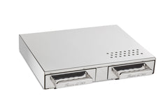Bezzera CF0480CS2 Stainless Steel Base with 2 Drawers for Espresso Machines (19" x 15-1/2" x 3-1/2")