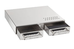 Bezzera CF0480CS2 Stainless Steel Base with 2 Drawers for Espresso Machines (19" x 15-1/2" x 3-1/2")