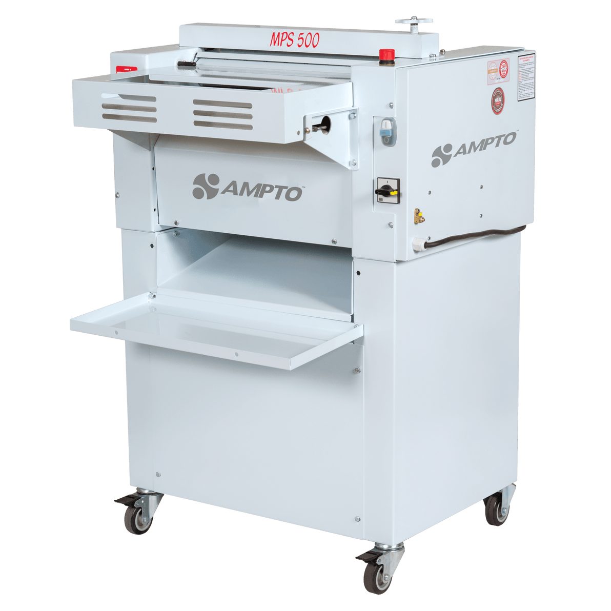 Bread Moulders-Ampto MPS500 Bread & Roll Moulder, 19.68" rollers, breads up to (500g) 17.5 oz