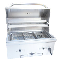 Built-In BBQ Grill Islands-KoKoMo 32” Built in Charcoal Grill KO-CHAR32