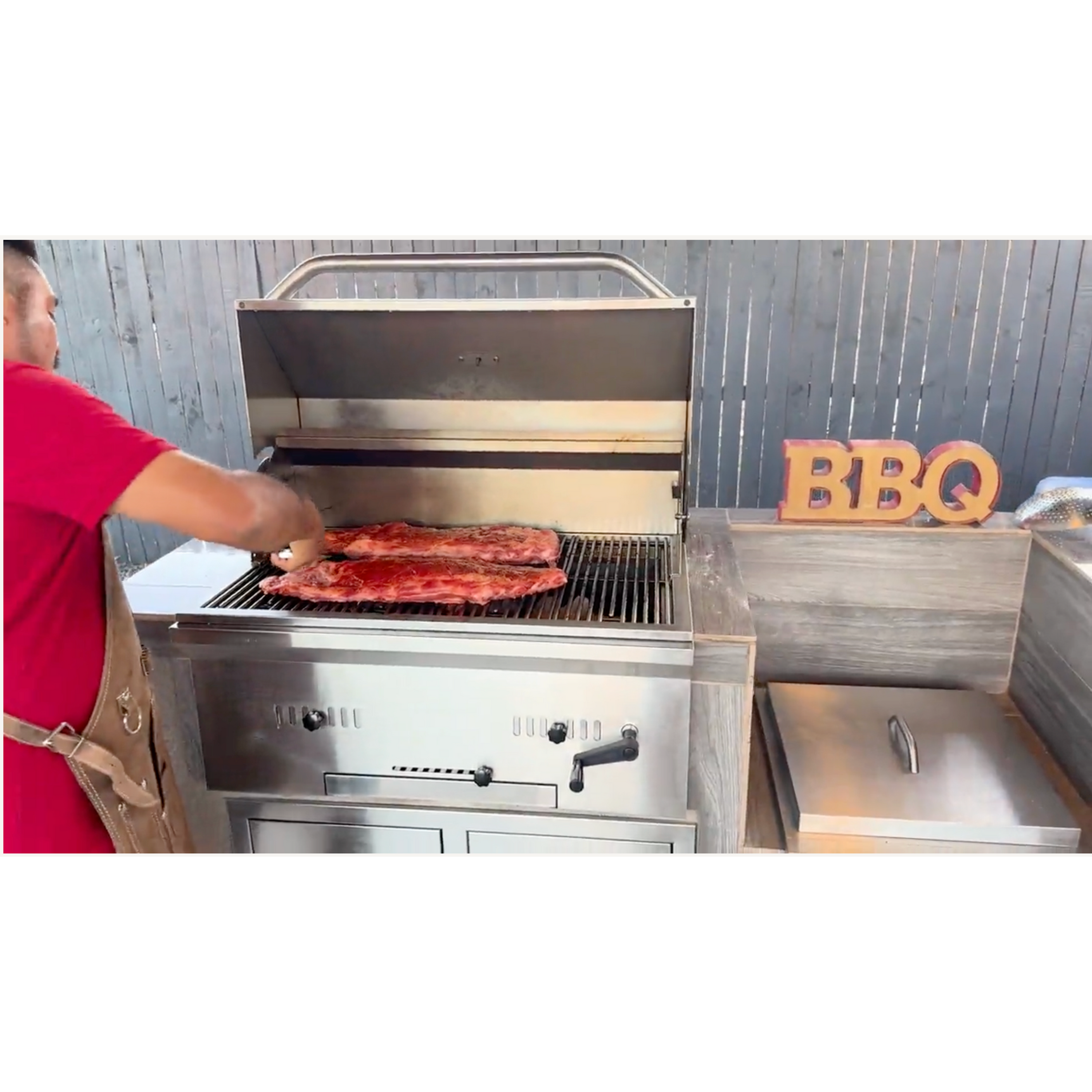 Built-In BBQ Grill Islands-KoKoMo 32” Built in Charcoal Grill KO-CHAR32