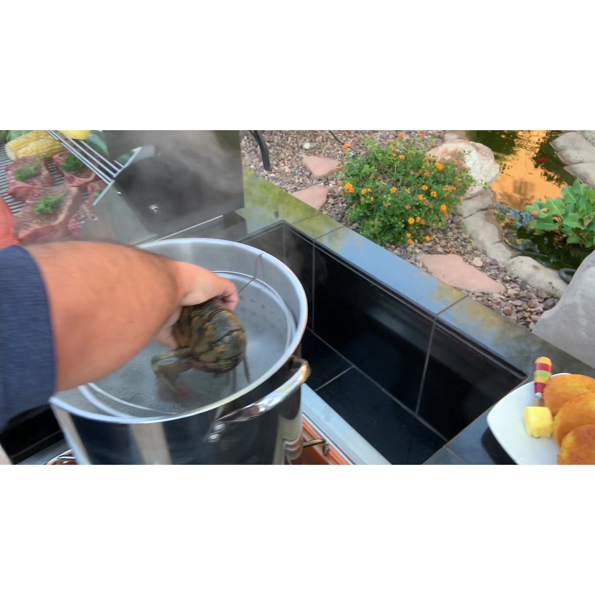 Built-In BBQ Grill Islands-KoKoMo Built-in Power Burner with Removable Grate for Wok KO-PB