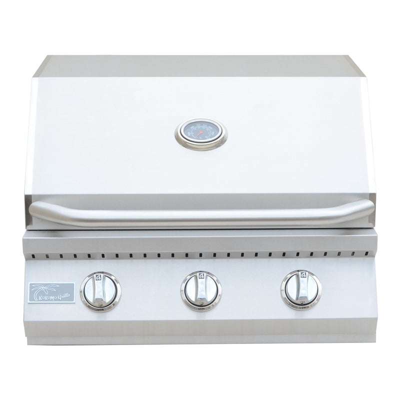 Built-In Gas Grills-KoKoMo 26” Built in Gas Grill 3 Burner KO-BAK3BG