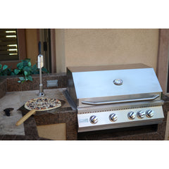 Built-In Gas Grills-KoKoMo 32” Built in Gas Grill 4 Burner/Back Burner KO-BAK4BG