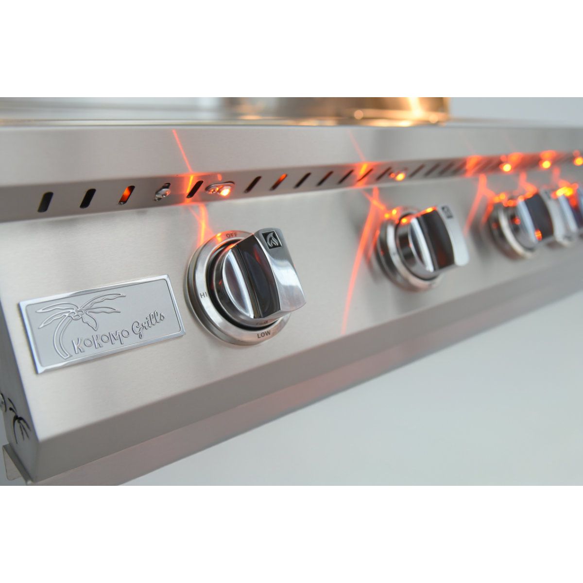 Built-In Gas Grills-KoKoMo 32" Professional Built-In Gas Grill (4 Burner)- KO-PRO-4BG