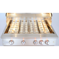 Built-In Gas Grills-KoKoMo 32" Professional Built-In Gas Grill (4 Burner)- KO-PRO-4BG