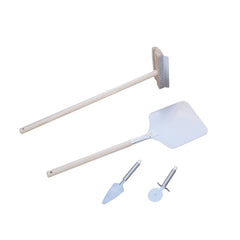 Built-In Pizza Ovens-KoKoMo Built-In 32” Wood Fired Stainless Steel Pizza Oven KO-Pizza