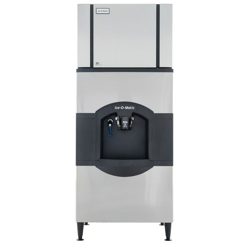 Ice Dispenser-Ice-O-Matic CD40130 Floor Ice Dispenser with 180 lb Storage