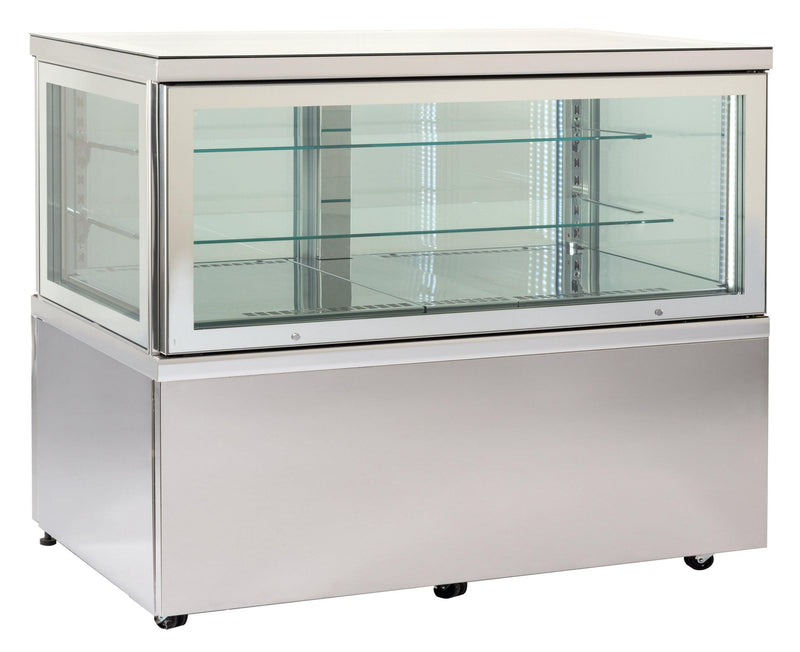 Refrigerated Display Case Ampto Cielo Refrigerated Display Case, 59 In., 16.0 Cu. Ft., All Glass, CIELO 150-5 NFP