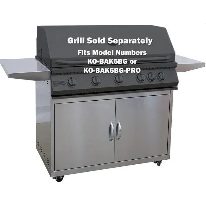 Cart Grills-KoKoMo 5 Burner Grill Cart KO-BAK5BGC