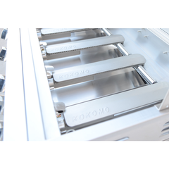 Cart Grills-KoKoMo Professional 5 Burner 40 Inch Cart Model BBQ Grill With Lights & Locking Casters KO-BAK5BG-PRO+KO-BAK5BG-C