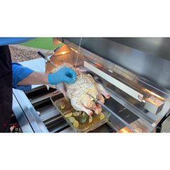 Cart Grills-KoKoMo Professional 5 Burner 40 Inch Cart Model BBQ Grill With Lights & Locking Casters KO-BAK5BG-PRO+KO-BAK5BG-C