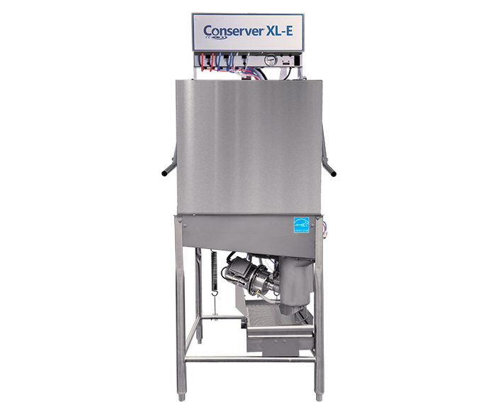 Commercial Dishwashers Jackson Conserver XL-E Low Temperature Chemical Sanitizing Door-Type Dishwasher, 115V, 41 Racks/Hr