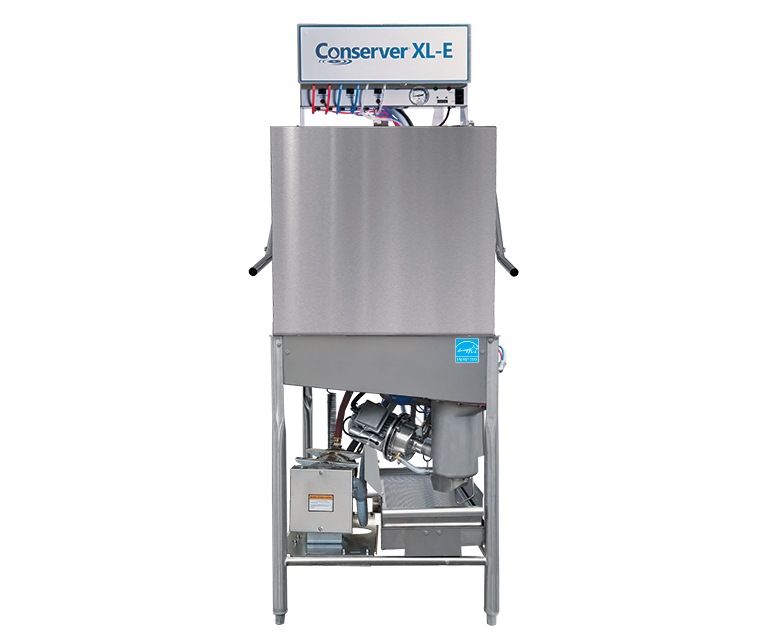 Commercial Dishwashers Jackson Conserver XL-E-LTH Low Temperature Door-Type Dishwasher with Built-in Booster, 145°F, 41 Racks/Hr
